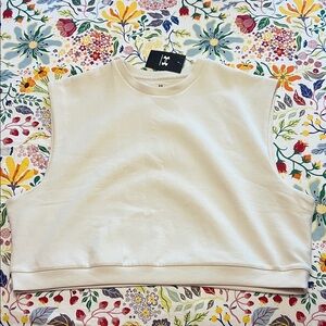 Under Armour Cream Crop Top